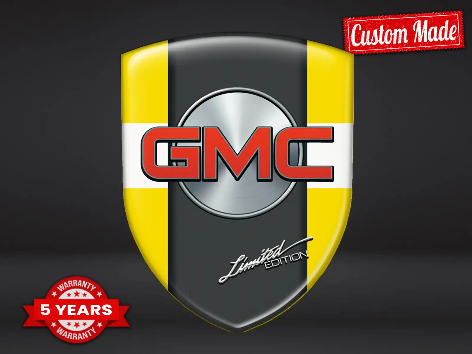 GMC Pegatinas Negocio Personalizadas Limitadas Derrape Universal